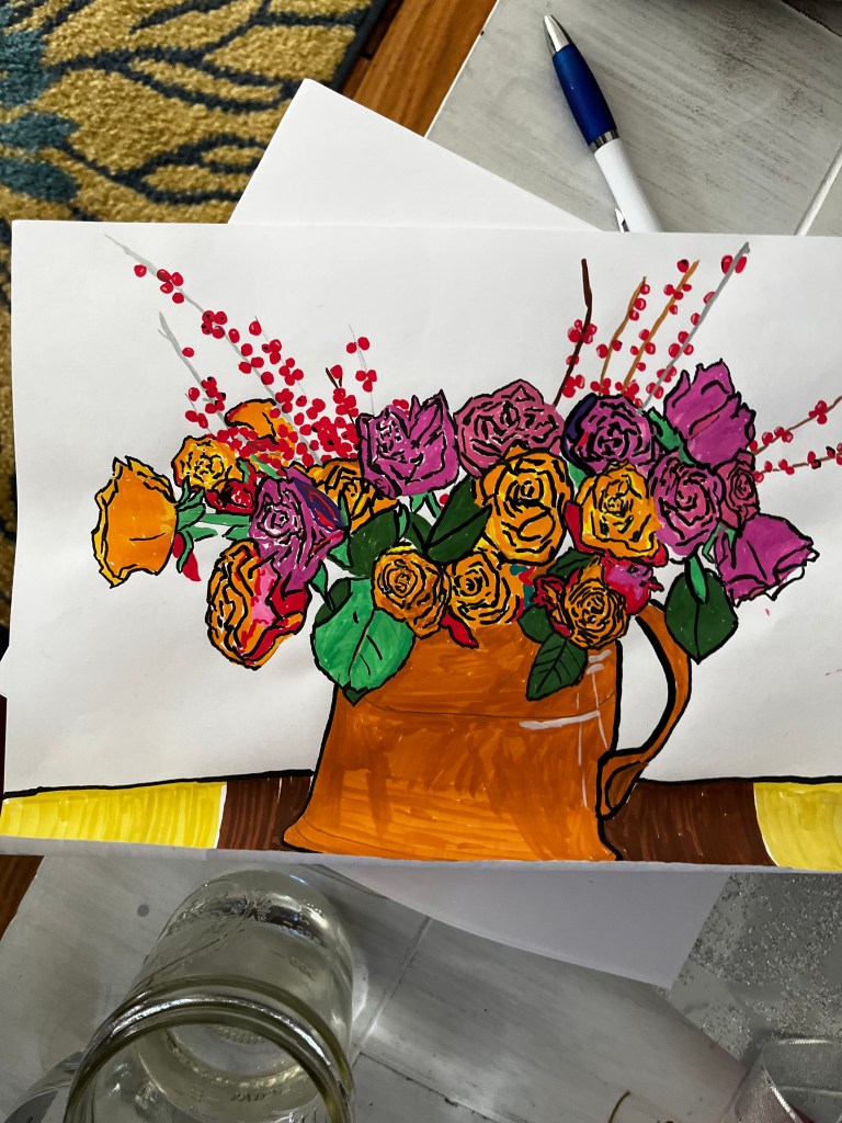 a still life, drawn by daniel ryan adler