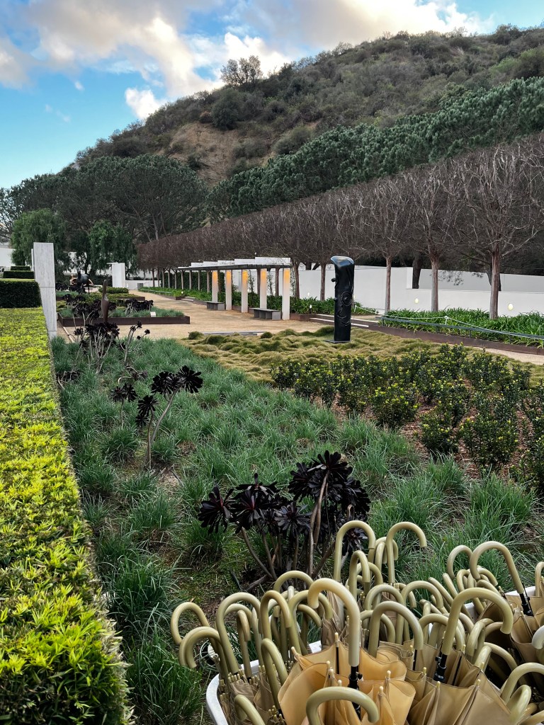 the getty sculpture garden, by daniel adler
